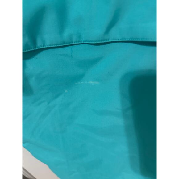 Lands End Sz 18 XL long seafoam teal winter long parka coat euc - Picture 8 of 16